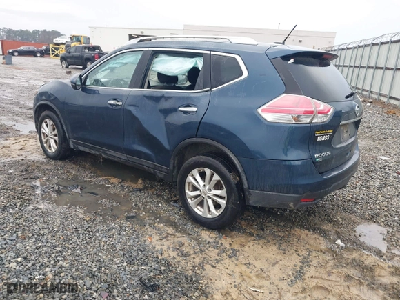 2016 Nissan Rogue S with VIN JN8AT2MV1GW150966, listed as a IAAI auction lot 41440102 with 155,068 mi miles. Bid and sale history available at carsss.com. Image 3.