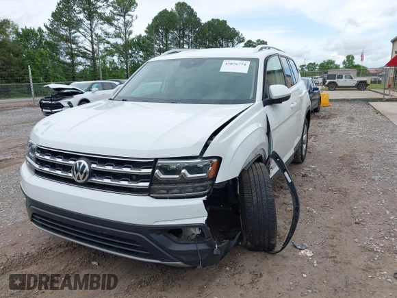 2019 Volkswagen Atlas SE with VIN 1V2WR2CA2KC545696, listed as a IAAI auction lot 42076774 with 138,564 mi miles and . Bid and sale history available at DreamBid. Image 6.