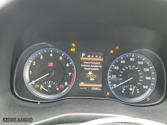 2021 Hyundai Kona SEL with VIN KM8K2CAA2MU733561, listed as a Copart auction lot 51071255 with 17,247 mi miles and Salvage Title. Bid and sale history available at carsss.com. Image 9.