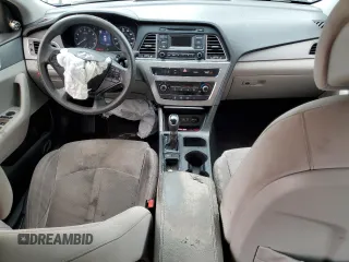 2015 Hyundai Sonata SE with VIN 5NPE24AF7FH150693, listed as a Copart auction lot 55894735 with 173,388 mi miles and Salvage Title. Bid and sale history available at DreamBid. Image 8.