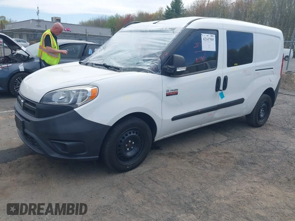2017 Ram ProMaster City Cargo Tradesman z VIN ZFBERFAB5H6G52366, wystawiony jako IAAI lot #42147505 z przebiegiem 45 276 mil mil oraz . Historia ofert i sprzedaży dostępna na DreamBid. Obrazek 19.