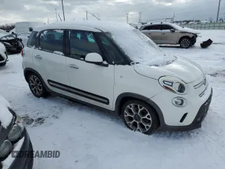 2014 FIAT 500L Trekking with VIN ZFBCFADH5EZ021059, listed as a Copart auction lot 44992125 with 126,744 mi miles and Clean Title. Bid and sale history available at DreamBid. Image 4.