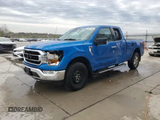 2021 Ford F-150 XL z VIN 1FTFX1E82MKE64671, wystawiony jako Copart lot #51819705 z przebiegiem 34 913 mil mil oraz Szkoda całkowita • Salvage title. Historia ofert i sprzedaży dostępna na DreamBid. Obrazek 1.