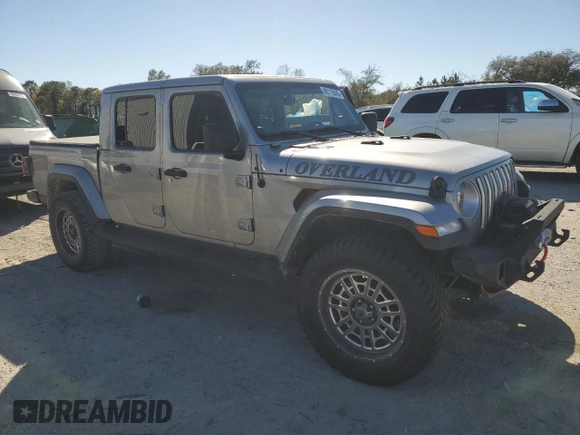 2021 Jeep Gladiator Overland с VIN 1C6HJTFG7ML553116, выставлен на аукционе Copart как лот 48115545 с пробегом 75 787 миль миль и Списание • Salvage title. История ставок и продаж доступна на DreamBid. Изображение 4.
