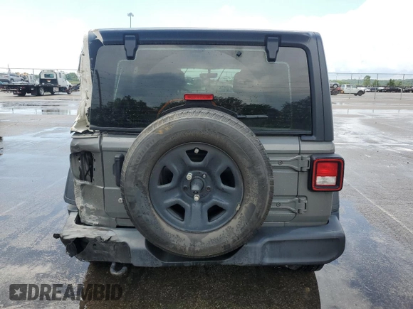 2020 Jeep Wrangler Unlimited Sport S z VIN 1C4HJXDN5LW155501, wystawiony jako Copart lot #63217835 z przebiegiem 80 662 mil mil oraz Czysty tytuł • Clean title. Historia ofert i sprzedaży dostępna na DreamBid. Obrazek 6.