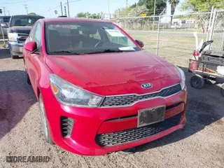 2020 Kia Rio LX with VIN 3KPA24AD2LE327986, listed as a IAAI auction lot 41978584 with 31,998 mi miles. Bid and sale history available at carsss.com. Image 1.