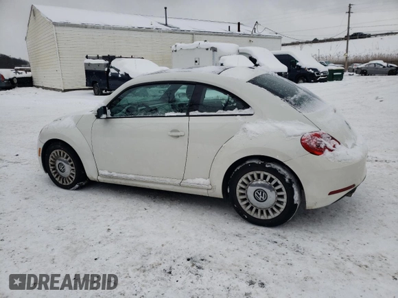 2013 Volkswagen Beetle 2.5L w/Sun with VIN 3VWJP7AT4DM681491, listed as a Copart auction lot 86342784 with Not provided miles and Salvage title. Bid and sale history available at DreamBid. Image 2.
