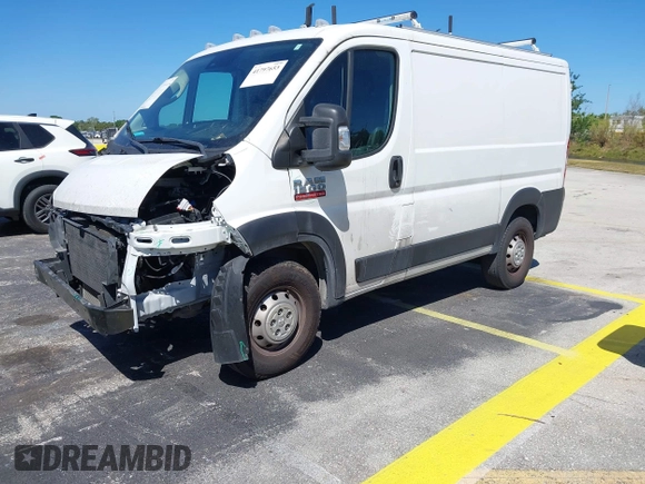2022 Ram ProMaster Cargo with VIN 3C6LRVNG4NE132710, listed as a IAAI auction lot 41797653 with 61,848 mi miles and . Bid and sale history available at DreamBid. Image 18.