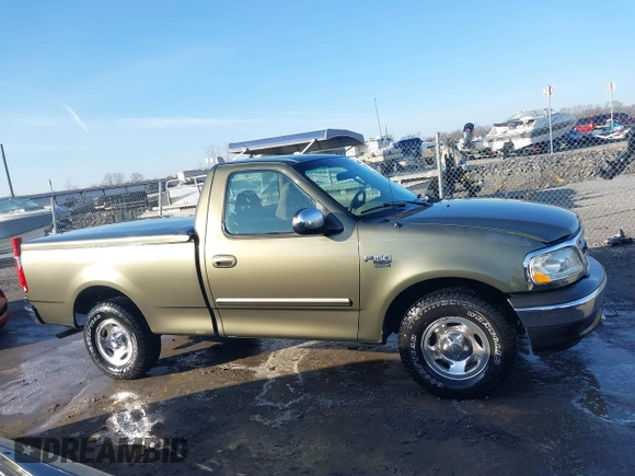 2002 Ford F-150 XL with VIN 1FTRF17W92NB74175, listed as a IAAI auction lot 41204360 with 1 mi miles. Bid and sale history available at carsss.com. Image 13.