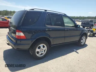 2004 Mercedes-Benz M 350 with VIN 4JGAB57EX4A501504, listed as a Copart auction lot 55389015 with 156,361 mi miles and Clean Title. Bid and sale history available at carsss.com. Image 3.