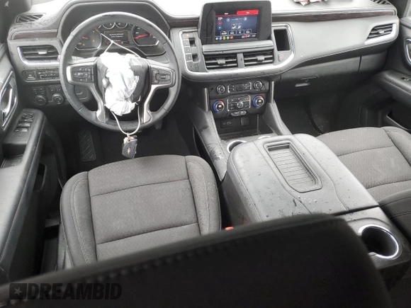 2023 Chevrolet Tahoe LS z VIN 1GNSKMKD5PR474422, wystawiony jako Copart lot #47843445 z przebiegiem 43 712 mil mil oraz Szkoda całkowita • Salvage title. Historia ofert i sprzedaży dostępna na DreamBid. Obrazek 8.