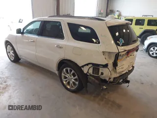 2016 Dodge Durango Citadel with VIN 1C4RDJEG9GC371805, listed as a IAAI auction lot 42135988 with 122,924 mi miles and . Bid and sale history available at DreamBid. Image 3.