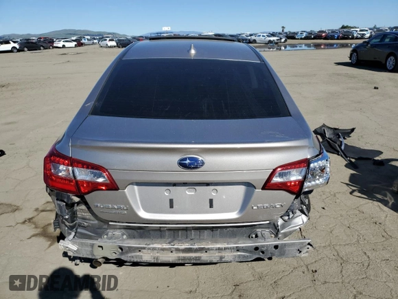 2019 Subaru Legacy Limited with VIN 4S3BNAN61K3035371, listed as a Copart auction lot 46346965 with 40,863 mi miles and Salvage Title. Bid and sale history available at carsss.com. Image 6.