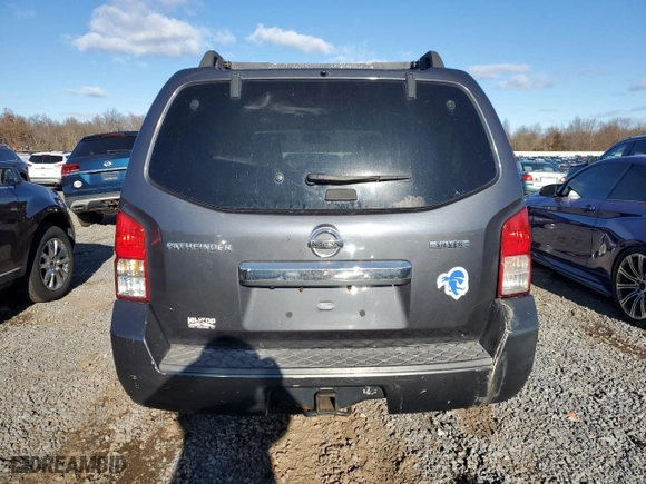 2011 Nissan Pathfinder Silver with VIN 5N1AR1NBXBC602654, listed as a Copart auction lot 83720354 with 308,658 mi miles and Clean Title. Bid and sale history available at carsss.com. Image 6.