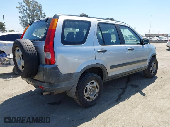 2004 Honda CR-V LX with VIN JHLRD68444C018918, listed as a IAAI auction lot 41986696 with 261,243 mi miles and . Bid and sale history available at carsss.com. Image 4.