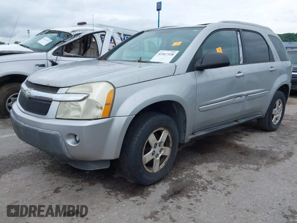 2005 Chevrolet Equinox LT z VIN 2CNDL63F456121605, wystawiony jako IAAI lot #42467118 z przebiegiem 207 298 mil mil oraz . Historia ofert i sprzedaży dostępna na DreamBid. Obrazek 2.