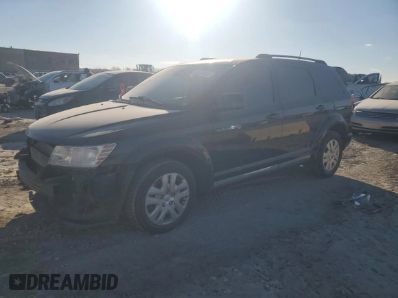 2019 Dodge Journey SE with VIN 3C4PDCBB3KT770900, listed as a Copart auction lot 42358415 with 44,438 mi miles and Salvage Title. Bid and sale history available at DreamBid. Image 1.