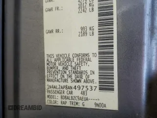 2010 Nissan Altima 2.5 S with VIN 1N4AL2AP8AN497537, listed as a Copart auction lot 51806875 with 168,015 mi miles and Salvage Title. Bid and sale history available at carsss.com. Image 13.
