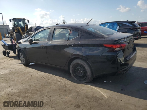 2023 Nissan Versa S с VIN 3N1CN8DVXPL818676, выставлен на аукционе Copart как лот 54084825 с пробегом 35 858 миль миль и На запчасти • Non repairable. История ставок и продаж доступна на DreamBid. Изображение 2.