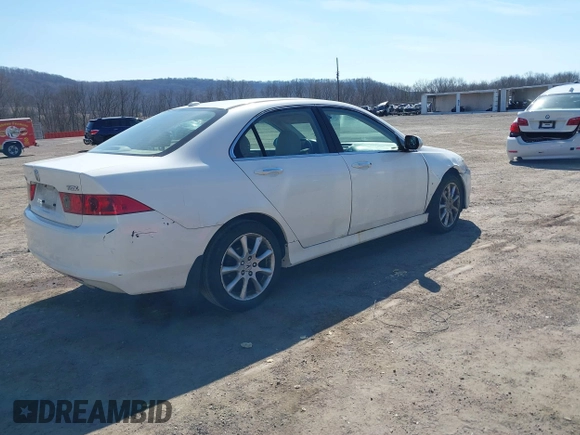 2006 Acura TSX Navi with VIN JH4CL96976C027247, listed as a IAAI auction lot 41755330 with 292,515 mi miles. Bid and sale history available at carsss.com. Image 4.