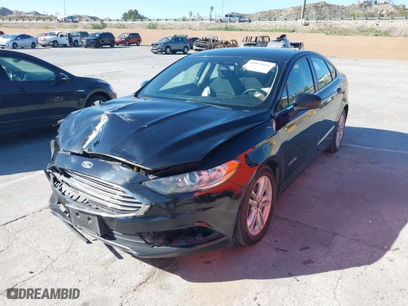 2018 Ford Fusion Hybrid SE with VIN 3FA6P0LU5JR257120, listed as a IAAI auction lot 41859050 with 142,524 mi miles. Bid and sale history available at carsss.com. Image 17.