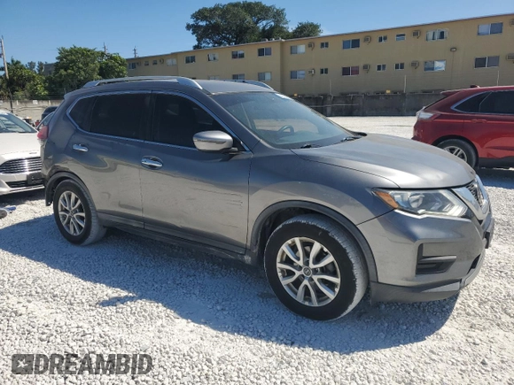 2018 Nissan Rogue SV with VIN KNMAT2MV4JP591164, listed as a Copart auction lot 50126705 with 163,365 mi miles and Salvage Title. Bid and sale history available at carsss.com. Image 4.