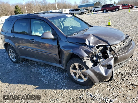 2007 Chevrolet Equinox LT with VIN 2CNDL63F076010228, listed as a Copart auction lot 46091495 with 214,968 mi miles and Salvage Title. Bid and sale history available at carsss.com. Image 4.
