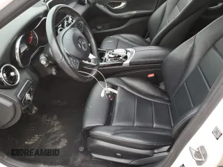 2017 Mercedes-Benz C 300 with VIN 55SWF4KB0HU207207, listed as a Copart auction lot 49957165 with 128,013 mi miles and Salvage title. Bid and sale history available at DreamBid. Image 7.