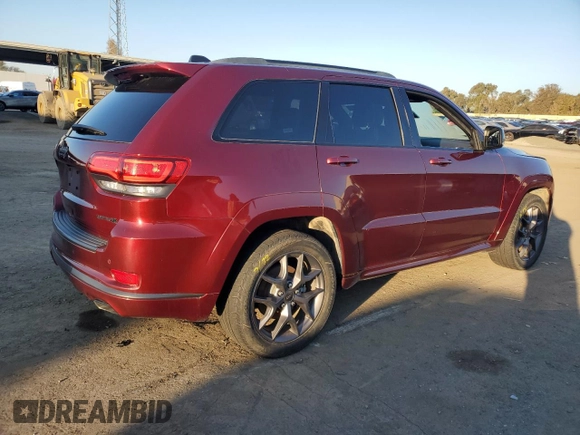 2020 Jeep Grand Cherokee Limited X with VIN 1C4RJEBG5LC246671, listed as a Copart auction lot 83555694 with 80,506 mi miles and Clean Title. Bid and sale history available at carsss.com. Image 3.