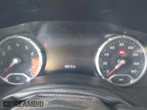 2016 Jeep Renegade Trailhawk with VIN ZACCJBCT9GPD44524, listed as a IAAI auction lot 41729209 with 96,619 mi miles and . Bid and sale history available at carsss.com. Image 7.