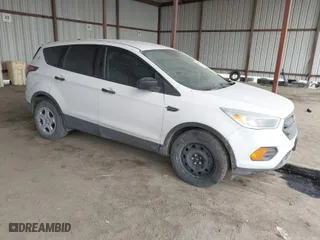 2017 Ford Escape S with VIN 1FMCU0F75HUC00670, listed as a IAAI auction lot 41609007 with 189,453 mi miles. Bid and sale history available at carsss.com. Image 1.