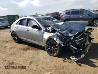 2023 Cadillac CT4-V Blackwing z VIN 1G6DL5RP3P0410617, wystawiony jako Copart lot #59121604 z przebiegiem Nie podano mil oraz Szkody całkowita. Historia ofert i sprzedaży dostępna na DreamBid. Obrazek 4.