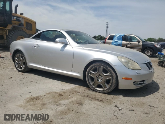 2007 Lexus SC 430 z VIN JTHFN45Y179013569, wystawiony jako Copart lot #54328315 z przebiegiem 153 858 mil mil oraz Szkoda całkowita • Salvage title. Historia ofert i sprzedaży dostępna na DreamBid. Obrazek 4.