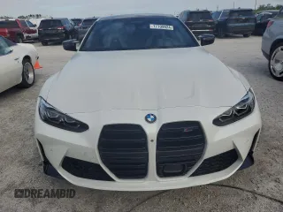 2022 BMW M4 Competition xDrive with VIN WBS43AZ02NCJ02450, listed as a Copart auction lot 77709924 with 22,378 mi miles and Non Repairable. Bid and sale history available at carsss.com. Image 5.