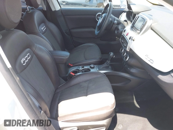 2017 FIAT 500X Lounge with VIN ZFBCFYDB3HP570960, listed as a IAAI auction lot 42326968 with 107,945 mi miles and . Bid and sale history available at DreamBid. Image 5.