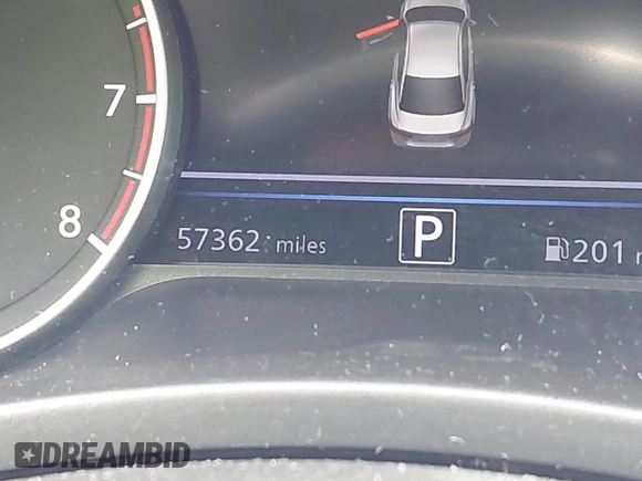 2020 Nissan Sentra SV with VIN 3N1AB8CV6LY266821, listed as a IAAI auction lot 42611492 with 57,362 mi miles and . Bid and sale history available at DreamBid. Image 16.