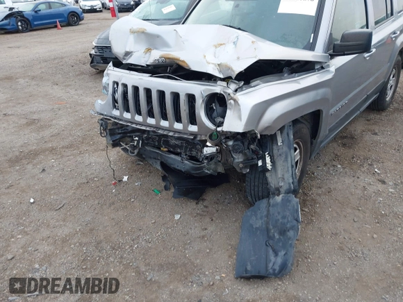 2016 Jeep Patriot Sport with VIN 1C4NJPBB6GD748930, listed as a IAAI auction lot 41881670 with 134,632 mi miles and . Bid and sale history available at carsss.com. Image 6.