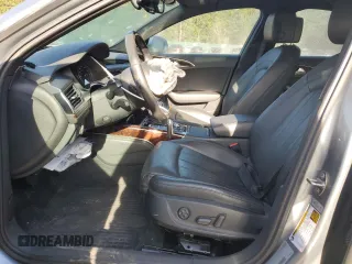 2013 Audi A6 3.0T Prestige with VIN WAUHGAFC9DN008402, listed as a Copart auction lot 88775485 with 54,220 mi miles and Salvage Title. Bid and sale history available at carsss.com. Image 7.