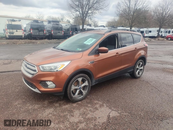 2017 Ford Escape SE with VIN 1FMCU9GD1HUA08302, listed as a Copart auction lot 52116805 with 91,081 mi miles and Clean Title. Bid and sale history available at carsss.com. Image 2.