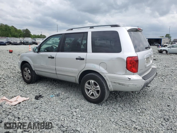 2005 Honda Pilot EX-L z VIN 2HKYF18735H570447, wystawiony jako Copart lot #53534485 z przebiegiem 339 522 mil mil oraz Szkoda całkowita • Salvage title. Historia ofert i sprzedaży dostępna na DreamBid. Obrazek 2.