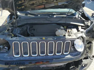 2017 Jeep Renegade Latitude with VIN ZACCJBBB8HPG57686, listed as a Copart auction lot 53922045 with 63,907 mi miles and Salvage title. Bid and sale history available at DreamBid. Image 12.