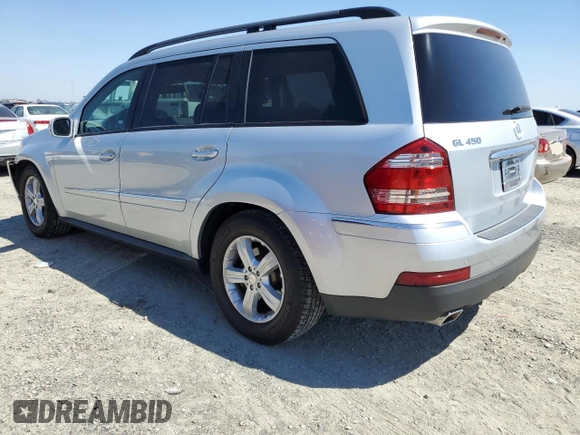 2008 Mercedes-Benz GL-Class 4.6L with VIN 4JGBF71E68A376813, listed as a Copart auction lot 70049044 with 152,942 mi miles and Salvage Title. Bid and sale history available at carsss.com. Image 2.