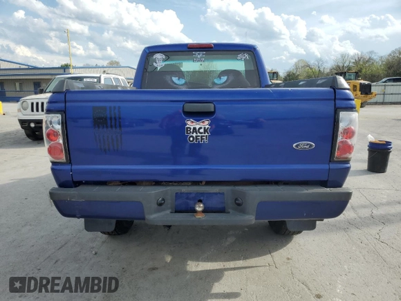 2002 Ford Ranger XL with VIN 1FTYR10U02PB37452, listed as a Copart auction lot 52814135 with 227,375 mi miles and Salvage Title. Bid and sale history available at carsss.com. Image 6.