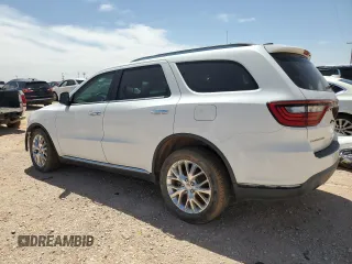 2017 Dodge Durango SXT with VIN 1C4RDHAG5HC643251, listed as a Copart auction lot 56574145 with 64,904 mi miles and Clean title. Bid and sale history available at DreamBid. Image 2.