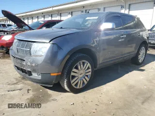 2010 Lincoln MKX with VIN 2LMDJ8JC2ABJ25880, listed as a Copart auction lot 46810725 with 109,792 mi miles and Salvage Title. Bid and sale history available at carsss.com. Image 1.