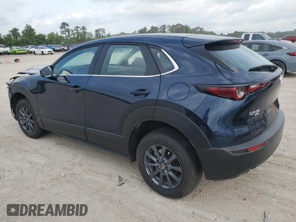 2024 Mazda CX-30 S with VIN 3MVDMBAM2RM675084, listed as a Copart auction lot 54937655 with 11,611 mi miles and Salvage Title. Bid and sale history available at carsss.com. Image 2.