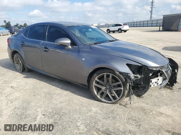 2014 Lexus IS 250 with VIN JTHBF1D28E5019204, listed as a Copart auction lot 48199365 with 93,436 mi miles and Salvage Title. Bid and sale history available at DreamBid. Image 4.
