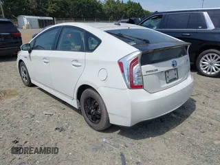 2015 Toyota Prius Four with VIN JTDKN3DU0F0403221, listed as a IAAI auction lot 42148385 with 163,391 mi miles. Bid and sale history available at carsss.com. Image 3.