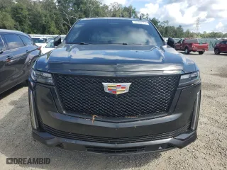 2022 Cadillac Escalade Sport Platinum with VIN 1GYS4GKT6NR125966, listed as a Copart auction lot 73709344 with 0 mi miles and Non Repairable. Bid and sale history available at carsss.com. Image 5.