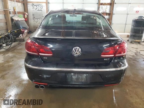 2014 Volkswagen CC R-Line with VIN WVWBN7AN3EE503237, listed as a Copart auction lot 77128394 with 84,995 mi miles and Salvage Title. Bid and sale history available at carsss.com. Image 6.